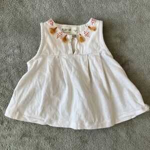 Play Up Designer Embroidered Dress 3 Months Portugal